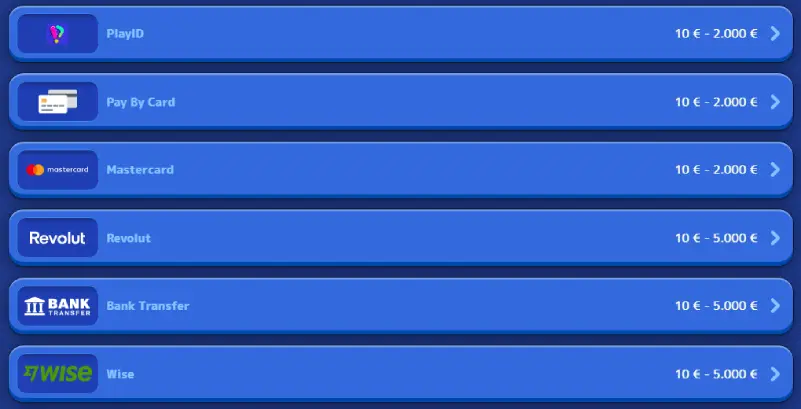 Pistolo Casino Einzahlungen